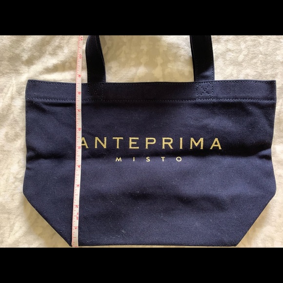 Anteprima small fabrics tote with golden sequins elasticized band - Picture 12 of 14